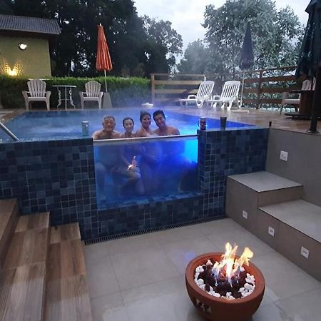 Hortensias Pousada Boutique - Piscina Aquecida 37 Graus E Fire Pit A Gas - Aceita Pet Monte Verde  Bagian luar foto